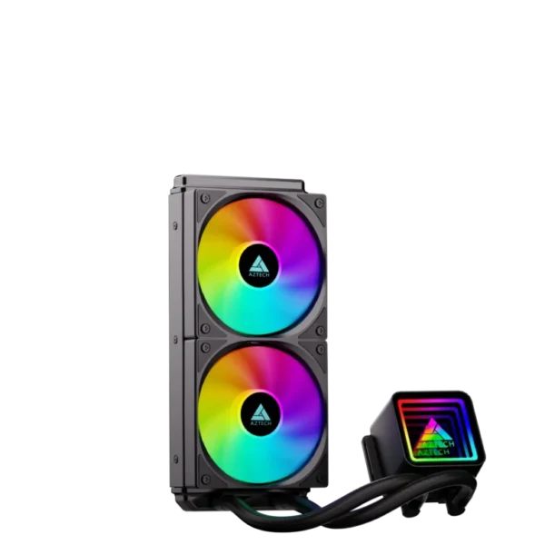 Aztech Liquid Cooler L240 ARGB - Black