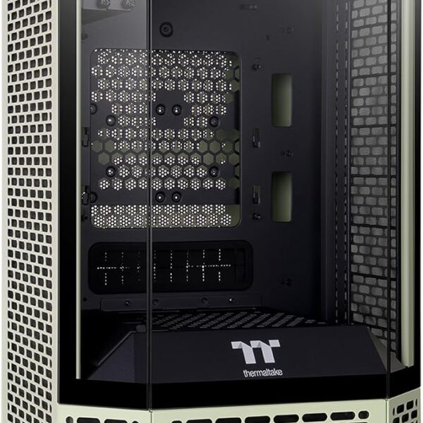 Thermaltake Tower 250 Matcha Green Mini-ITX Mini Tower; 2x120mm CT Fans Included; 360mm Radiator Support; 360mm GPU Clearance; Dual Chamber; CA-1Z9-00SEWN-00