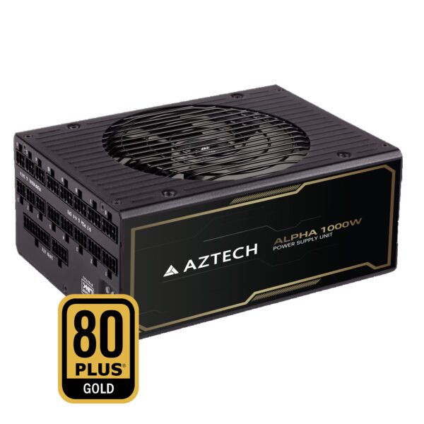 Aztech  Powersupply  Alpha 850W Gold Fully Modular  -ATX 3.1 and PCIE 5.1 Ready - 5y