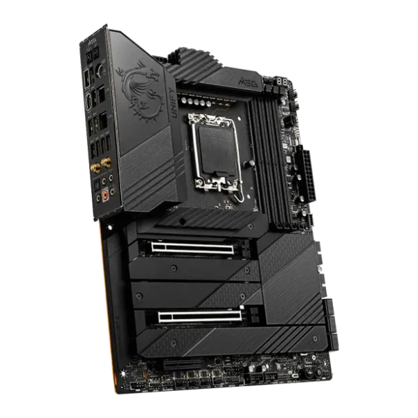 MSI MEG Z690 UNIFY ATX Motherboard, LGA 1700 Socket, Intel® Wi-Fi 6E module, Support for Windows® 11 64-bit, Windows® 10 64-bit, Black
