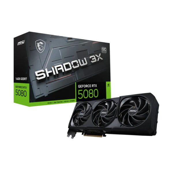 MSI VGA GeForce RTX 5080 16G SHADOW 3X OC