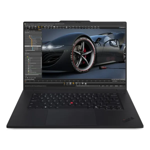 Lenovo ThinkPad P1 Gen 7 Mobile Workstation, Intel Core Ultra 9 185H Processor, 64GB RAM, 1TB SSD, NVIDIA RTX 2000 Ada 8GB Graphics, 16" WQXGA 165Hz Display, Windows 11 Pro, Backlit English & Arabic Keyboard, 3 Year Warranty | 21KV0024GR