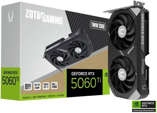 ZOTAC GAMING GeForce RTX 5060 Ti 8GB Twin Edge