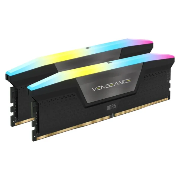 Corsair Vengeance RGB Memory Kit, 32GB (2x16GB), DDR5 DRAM, 6000 MT/s, CL-36,  1 Year Warranty | CMH32GX5M2F6000Z36