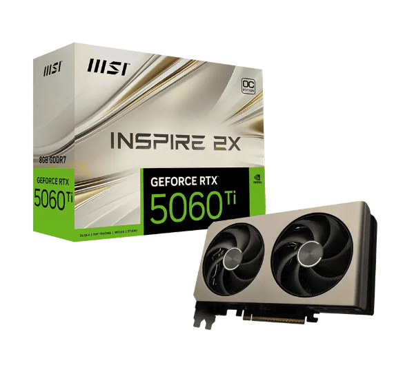MSI VGA GeForce RTX 5060 Ti 8G INSPIRE 2X OC