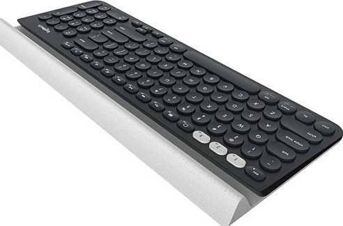Logitech K780 Multi-Device Wireless Keyboard for Windows, Mac, Chrome OS, iOS, Android - Dark Grey/White | 920-008042